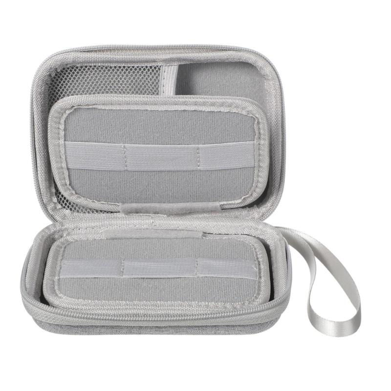 Saxophone Reed Carrying Case Waterproof Reed Storage Bag Portable Zipper Bag with Mesh Pocket for Clarinet Saxophone