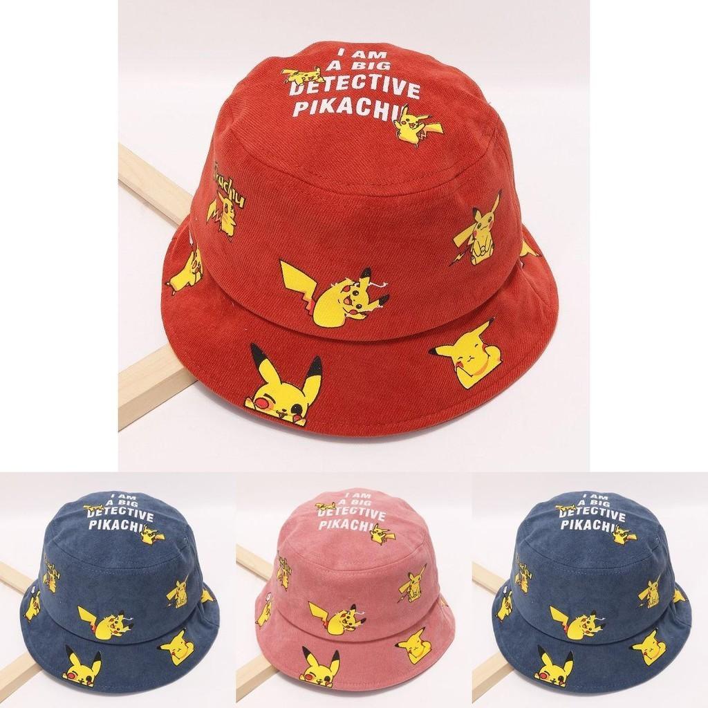 Pikachu Bucket Hat For Kids Premium Quality Cartoon Fisherman Cap