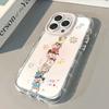 Чехол для телефона iPhone17promax, серия 'кремовое зеркало', для stacking, новый, масло 16, новый 15, мультяшный 14