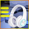 Wireless Luminous Bluetooth 5.0 Foldable Gaming Headphones with Card Plug-in