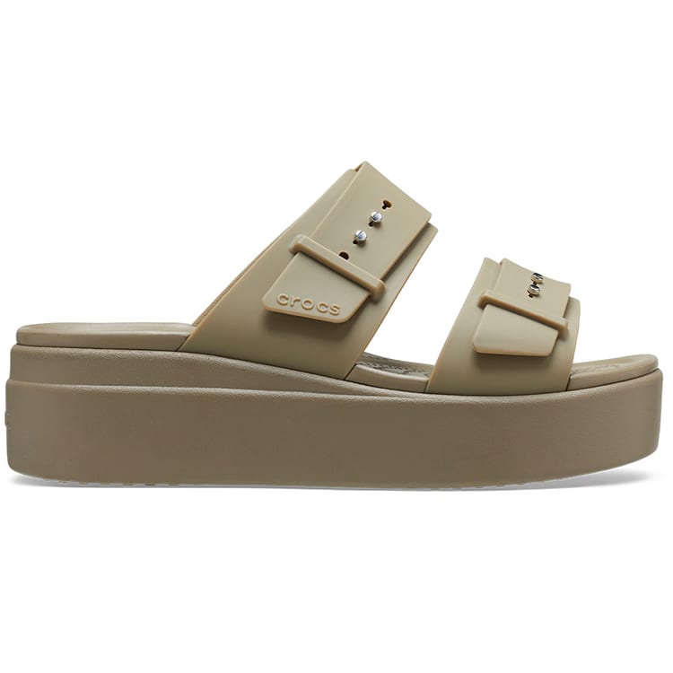 Crocs Женские шлепанцы из ЭВА Хаки 207431-260