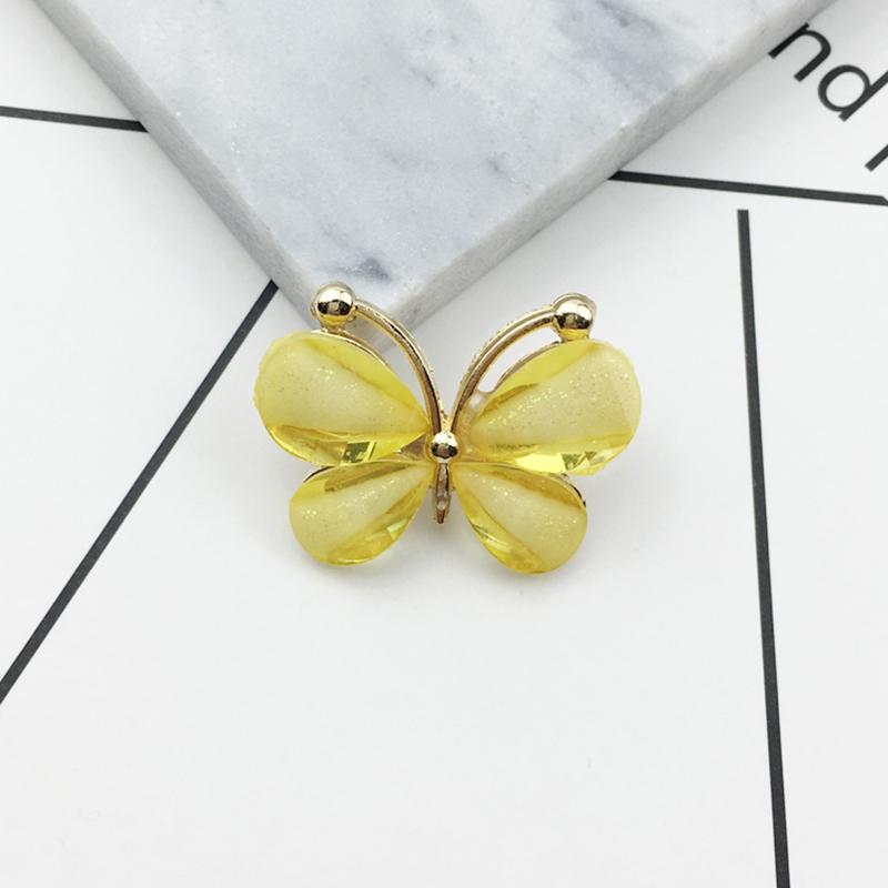 10Pcs/Set Resin Craft Butterfly Flat Bottom Scrapbook Phone Wedding Decor