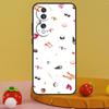 Чехол Кавайный Суши-узор Для Honor 200 Pro X9c X9a X8a X7a X6a X7 X8 X9 X8b X9b 50 70 90 Magic 5 6 Lite Обложка