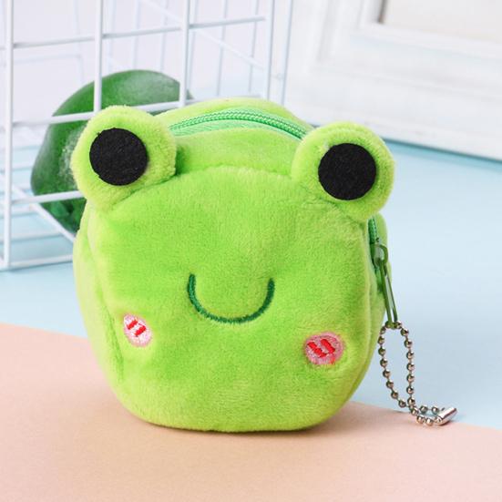 Cute Plush Panda Animal Small Coin Purse Zipper Money Wallet Kids Birthday Gift KTB