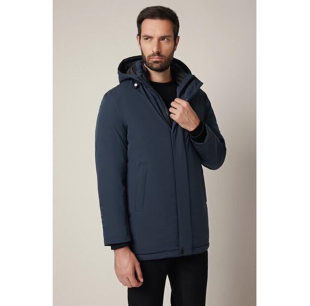 Куртка переходная Lancerto Куртка Lenzburg темно-синего цвета