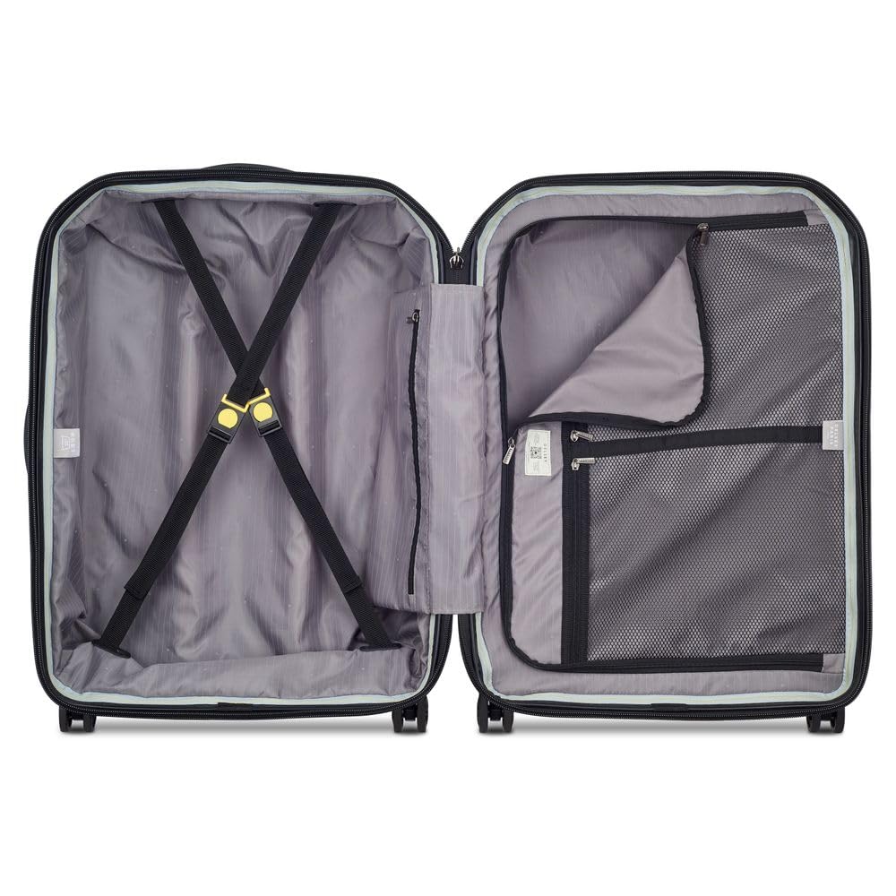 DELSEY PARIS KARAT 2.0 Suitcase, 70L, 67cm, 3.4kg, 5-Year Warranty, TSA Lock, Official Import, DL00261981042, Light Blue