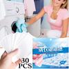 30PCS Sheets Paper Laundry Concentrated Cleaning Detergent Fragrance Washing Powder Gentle Soap
