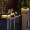 Solar Outdoor Courtyard Pillar Light