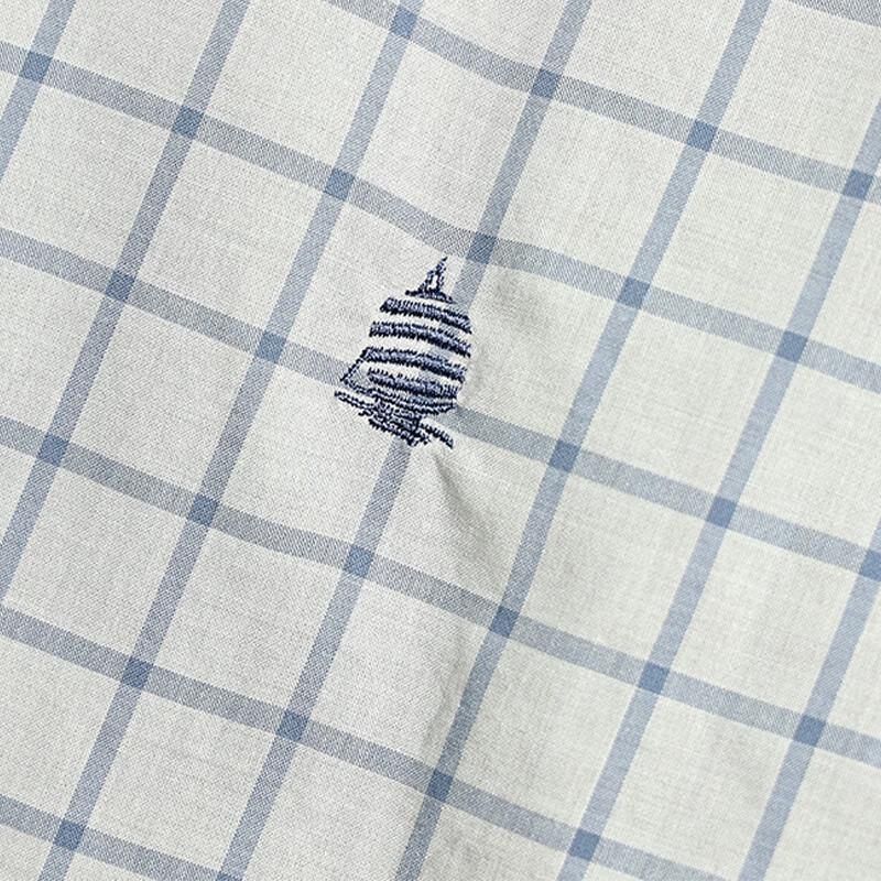 MARINA YACHTING Men's Slim Fit Washed Long Sleeve Shirt YW25WH021M