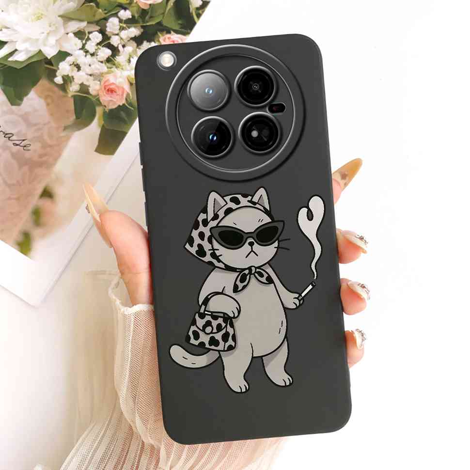 For Infinix Zero 40 4G X6860 Case Luxury Bow Painting Soft Silicone Back Cover For Infinix Zero40 ZERO 40 4G Phone Cases Bumper