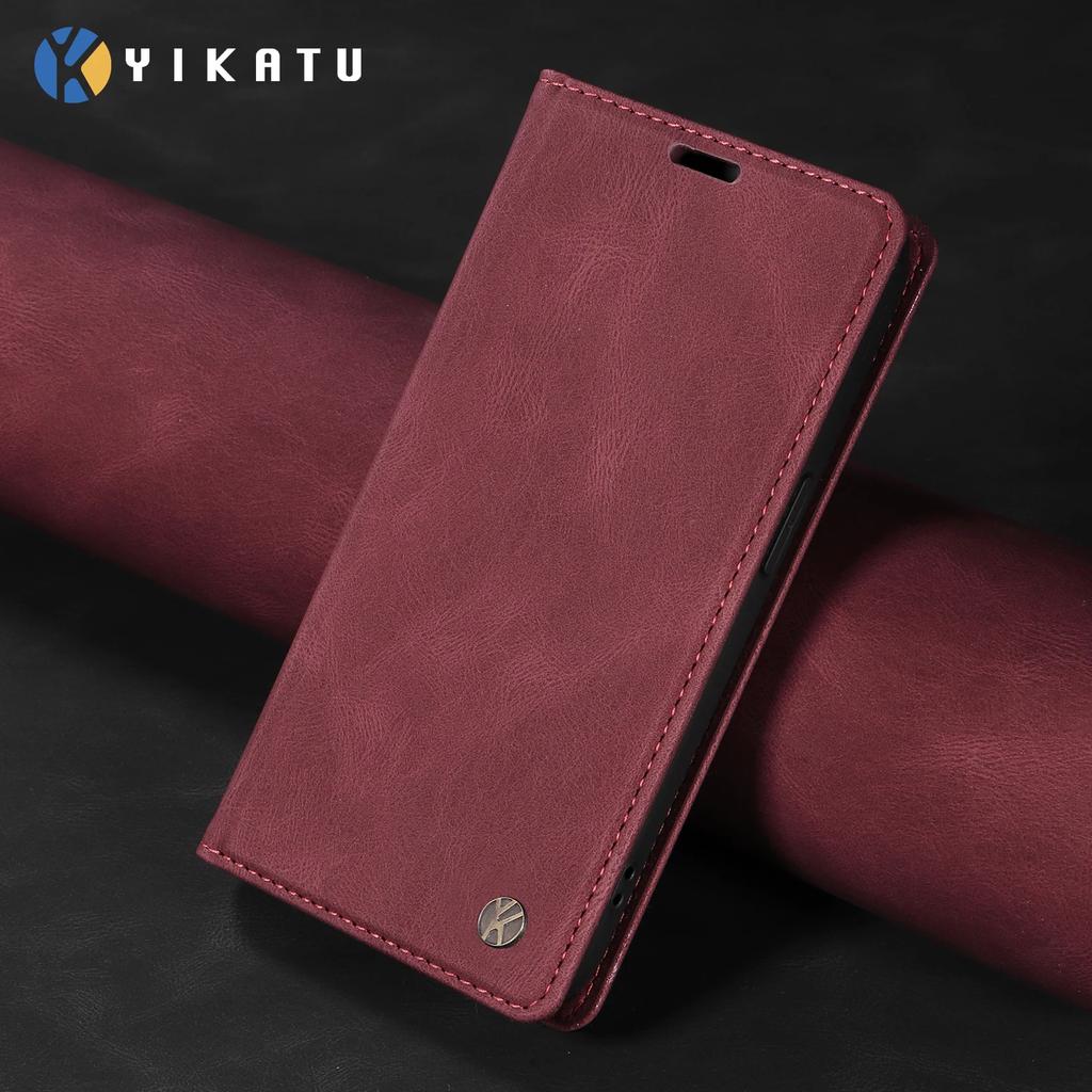 Деловой кожаный чехол для OPPO Realme 14 Pro Plus 14X 13 12 11 11X 10 10T 9 9i 8i 4G 5G Чехол-книжка с держателем для карт