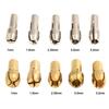 Drill Chuck Set Chuck Adapter 18.12*4.2mm Size Clamping Range 1.0mm-3.2mm Copper & Stainless Steel For DIY Projects DIY Projects