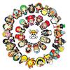 Набор из 12/24/36 шт. Серия One Piece Фигурки Луффи Зоро Санджи Милые Мультяшные Пряжки для Кроксов Японское Аниме DIY Аксессуары Подарки