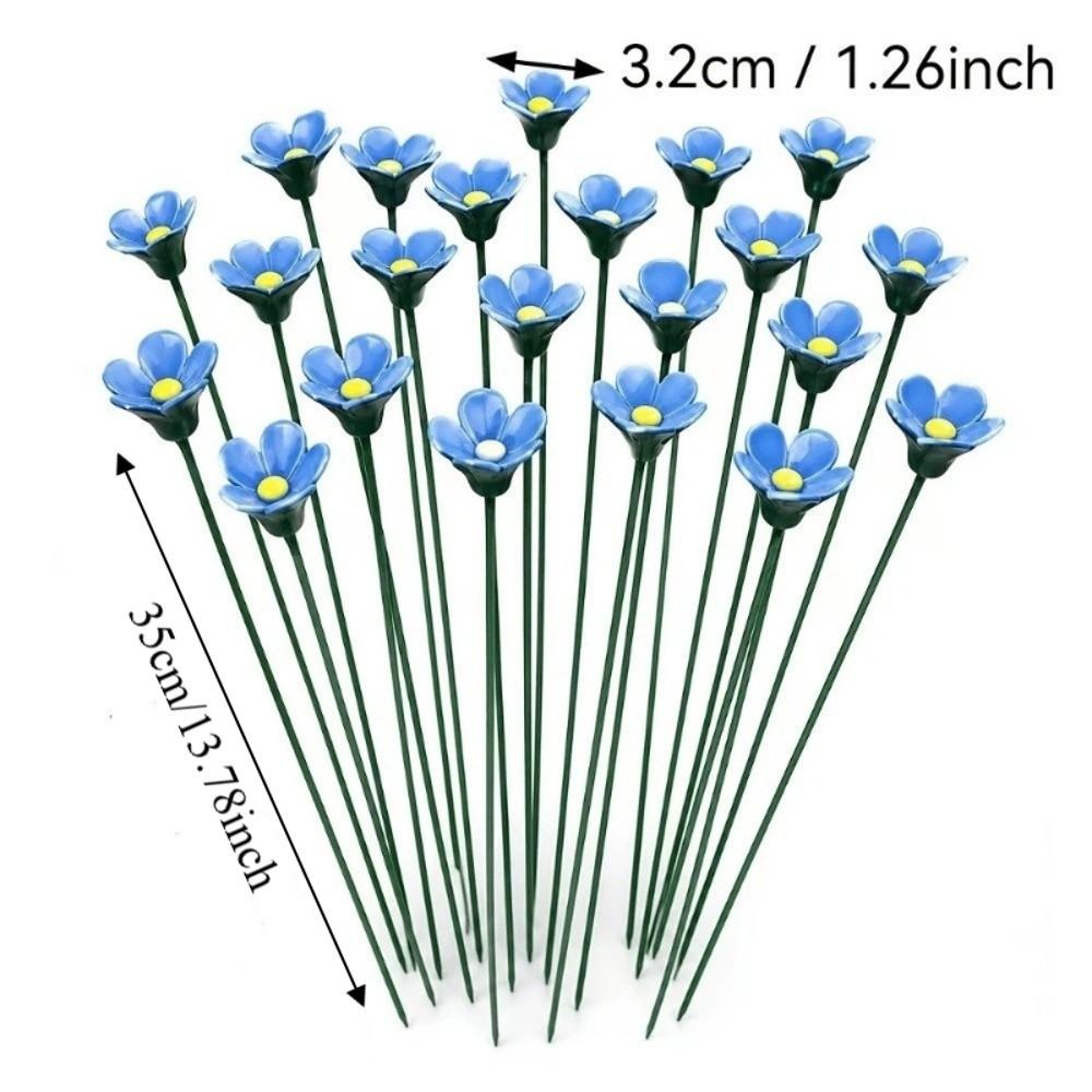 3 pcs Garden Decoration Bee Butterfly Water Dispenser Flower Shape Artificial Flower Party Decor