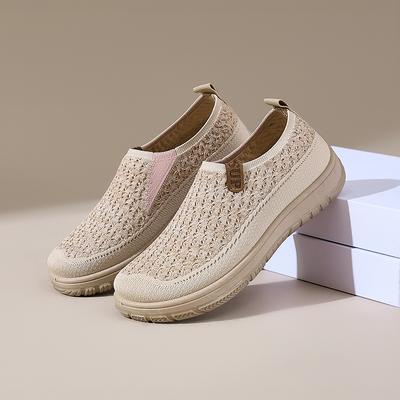 Весенне-летняя женская обувь однотонная повседневная обувь обувь для ленивых женская обувь мягкая подошва не устают ноги балетки женская тканевая обувь
