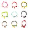 Colorful Pet Necklace with Bells Pet Neck Rings Cute Cat Puppy Collar  Cat