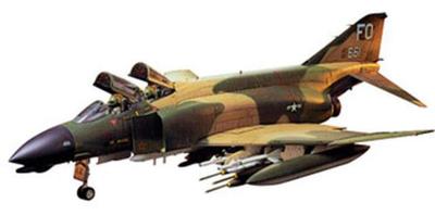 Серия самолетов Tamiya 05 ВВС McDonnell Phantom II Пластиковый модельный комплект 60305 1/32 Нет. НАС. F-4C/D