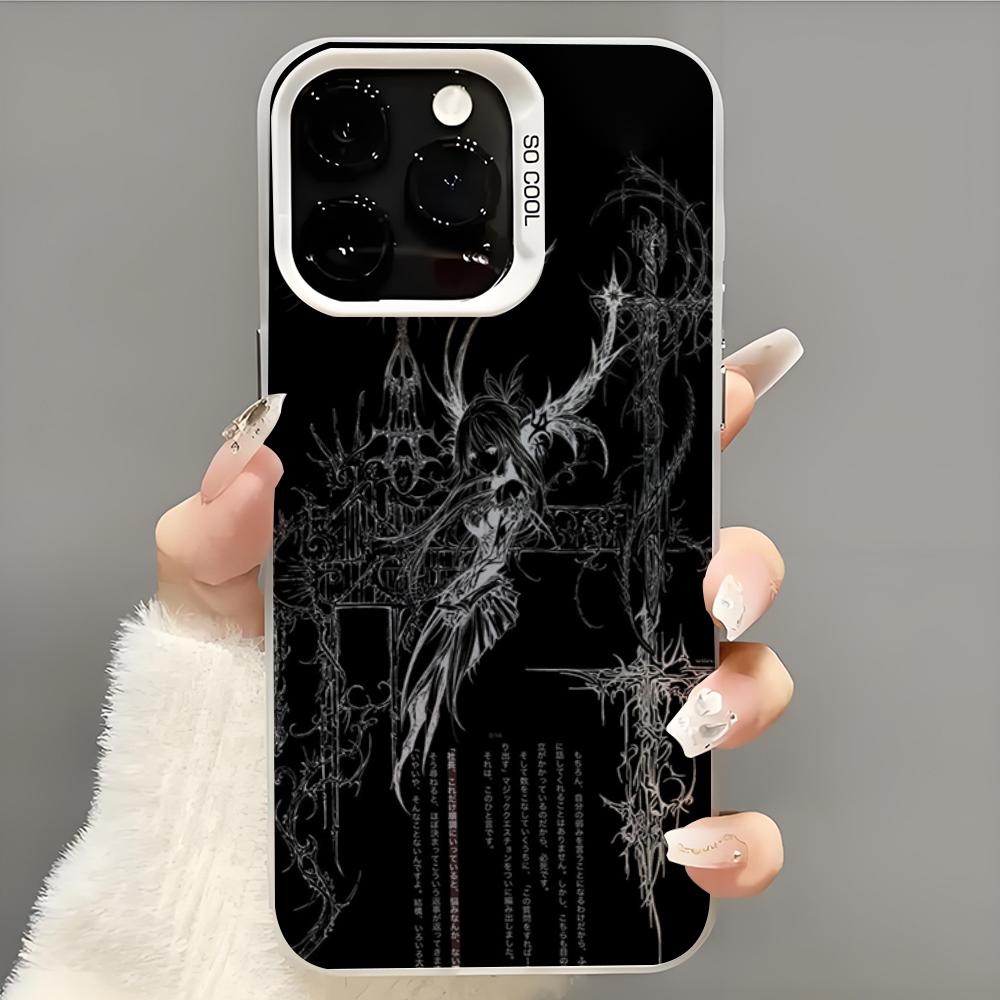 Крутой кибер-сигил крест Чехол для телефона Чехол для iPhone 14 16 15 11 12 13 Pro Max Mini Plus Ударопрочный чехол