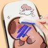3D стерео милый пенал Capybara устойчив к падениям водонепроницаемый школьный контейнер для хранения школьных принадлежностей жесткий чехол для декомпрессии
