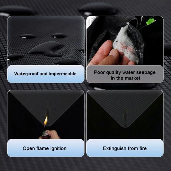 Автомобильный солнцезащитный козырек от льда, устойчивый к ультрафиолетовому излучению, водонепроницаемый, универсальный, простая установка, защита лобового стекла