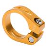 Bicycle Seat Tube Clamp Mountain Road Bike Lock Seatpost Aluminum Alloy Seat Tube ClampGold