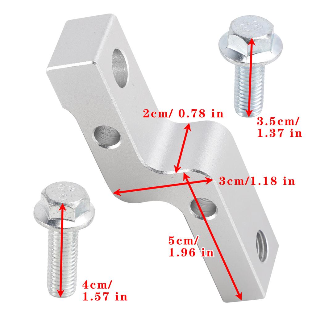 Transmission Dipstick Adapter Bracket 551323 For TH400 TH350 4L60E 700R4 2004R