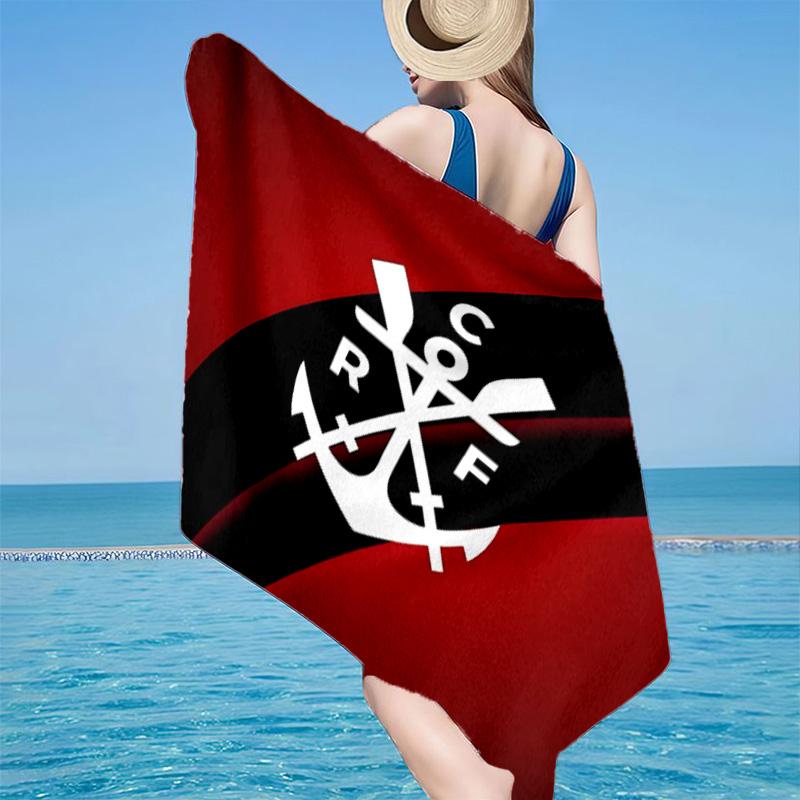 Cardiff City Afc Crest Beach Towel, Quick-drying, Easy to Care for, Use for Both Fitness and Beach Vacations,Sports Essential Fan Gift