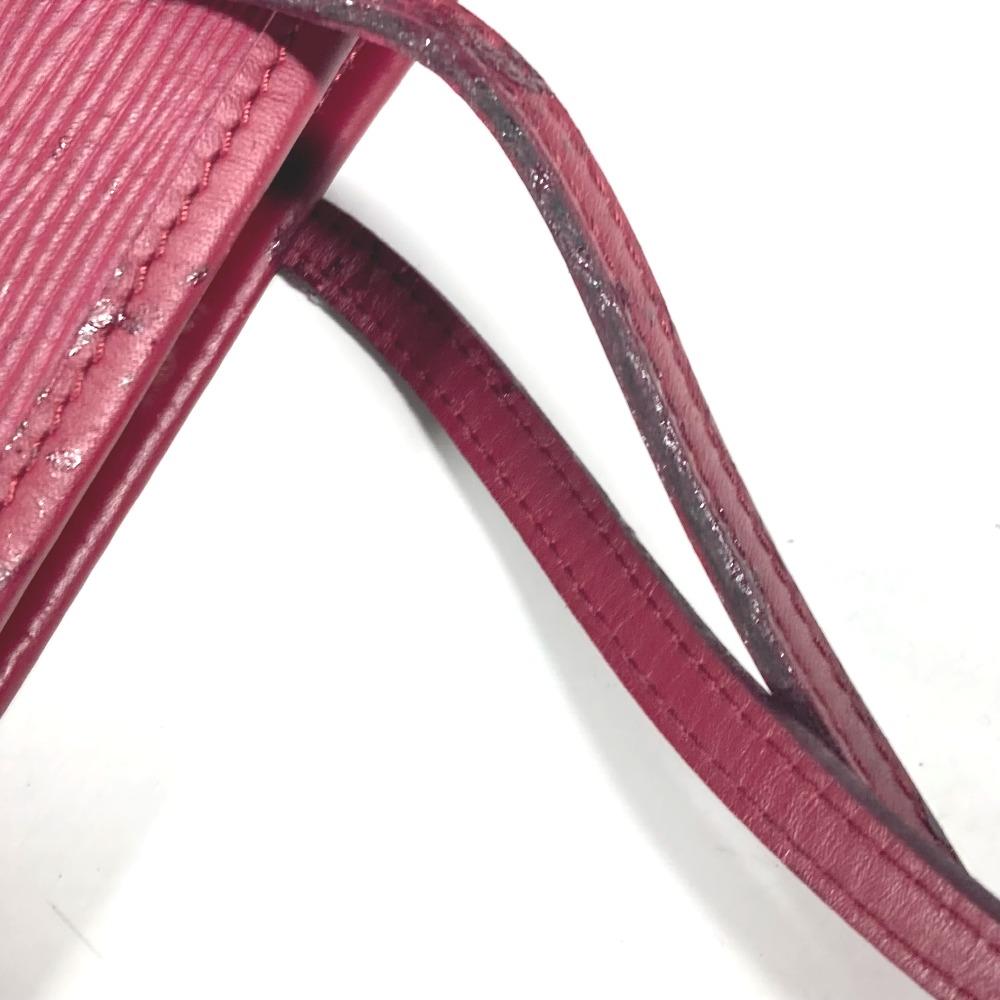 AUTHENTIC Louis Vuitton Epi Neverfull MM Shoulder Bag Tote Bag Fuchsia M40882