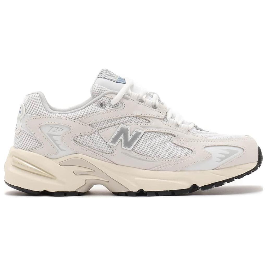 New Balance 725 Белые Отражающие Мужские Кроссовки Металлик-Серебристый ML725BA
