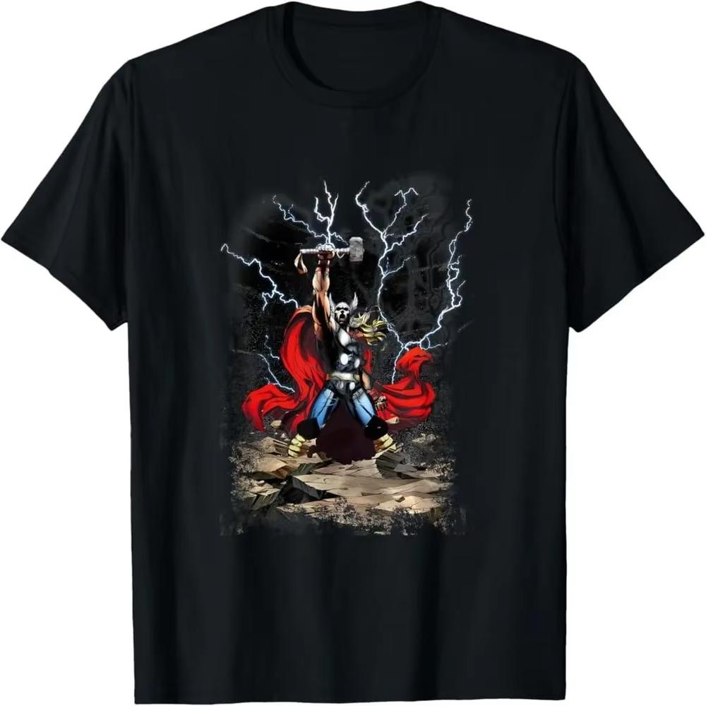 2026 new Deadpool humorous pattern black cotton Tshirt comfortable and casual featuring characters