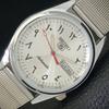ВОССТАНОВЛЕННЫЕ ВИНТАЖНЫЕ SEIKO 5 AUTO 6309A ЯПОНИЯ МУЖСКИЕ АРАБСКИЕ СЕРЕБРЯНЫЕ ЧАСЫ a175402-2