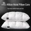 Подушка для поддержки шеи из 100% хлопка для дома, общежития или отеля - Пара подушек для сна