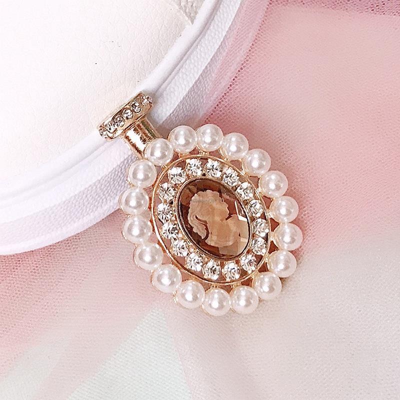 Shoe Charms for Sneakers Shoelaces Clips Buckle Decorations Rhinestones Pearl Gem Casual Flower Fashion Shoes Accessories 1 PCS