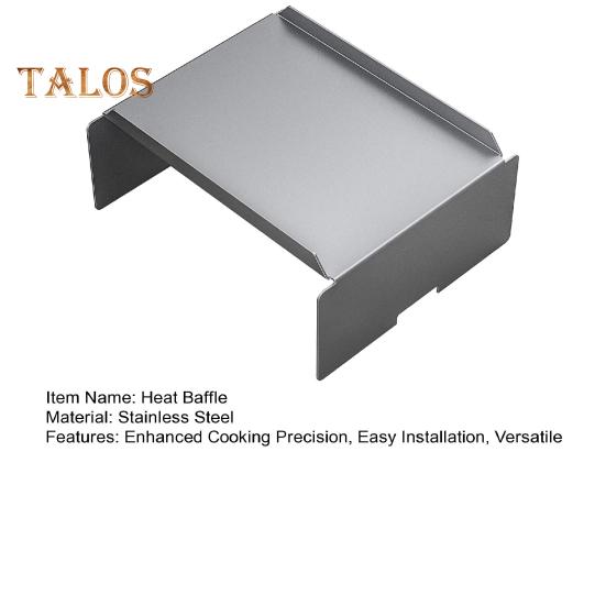 Теплоотражатель из нержавеющей стали для пеллетного гриля Pit Boss Теплозащитный экран Диффузор Дефлектор Аксессуар для гриля Под пламенем Поднос для гриля Tamer