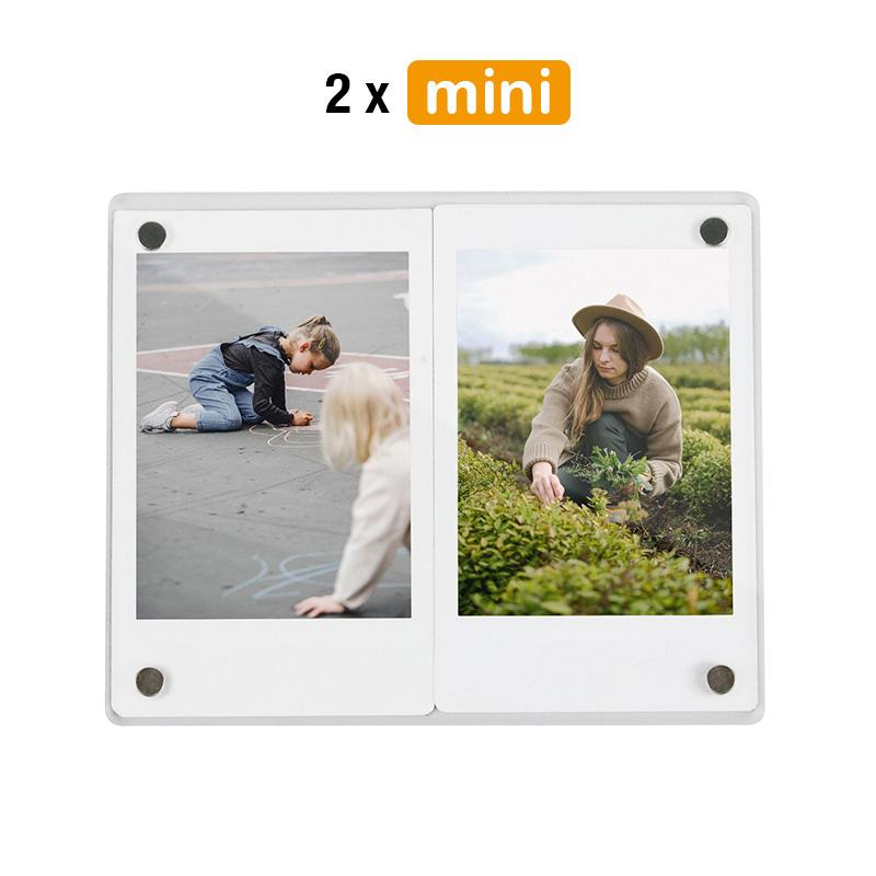 [Film Lab] Transparent Magnetic Photo Frame Fridge Magnet for Instax Mini SQ Wide Polaroid Photo CAC73