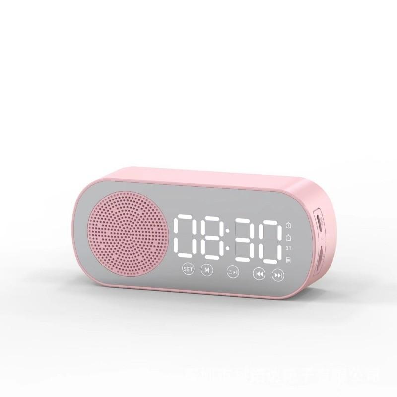 Bluetooth Led Alarm Clock With Radio And Builtin Speaker For Bedroom Decor