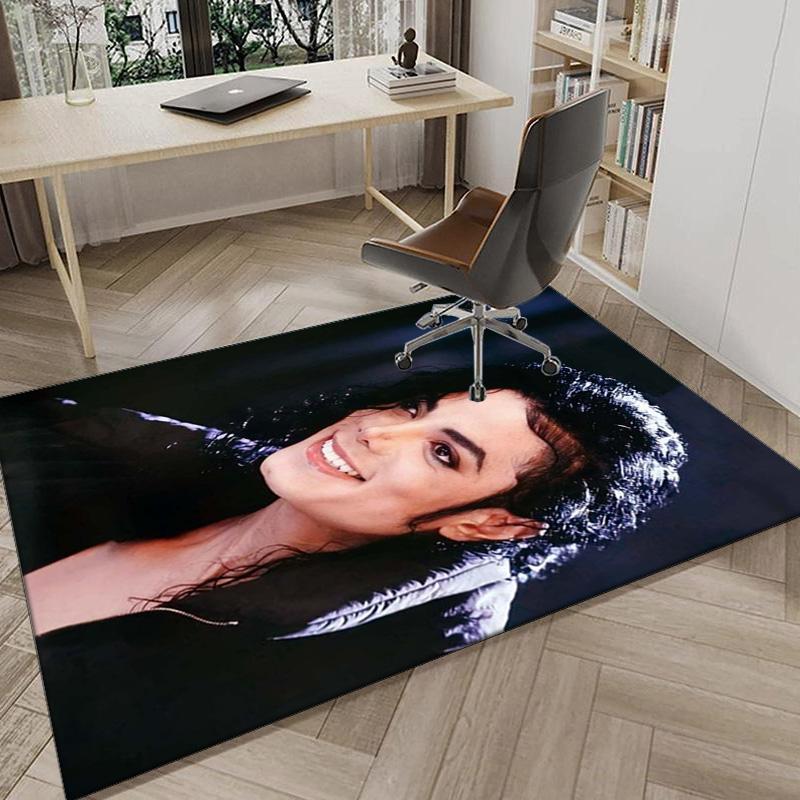 Michael muisc Carpet, Chair Rug,Rug for Office Bedroom living rooms, Doormat decor Fan Gift Christmas Gift