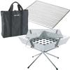 UNIFLAME набор гриль для барбекю костровой гриль стальной 683040 тяжелый ростер чехол для хранения [UNIFLAME] 3 предмета &&