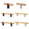 Modern Wardrobe Kitchen Zinc Alloy Drawer Pulls Wood Door Handle Door Knob Cupboard