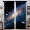 Космическая туманность затемняющие шторы для гостиной оттенки оконные шторы перегородки домашний интерьер шторы 2 шт кухня элегантный