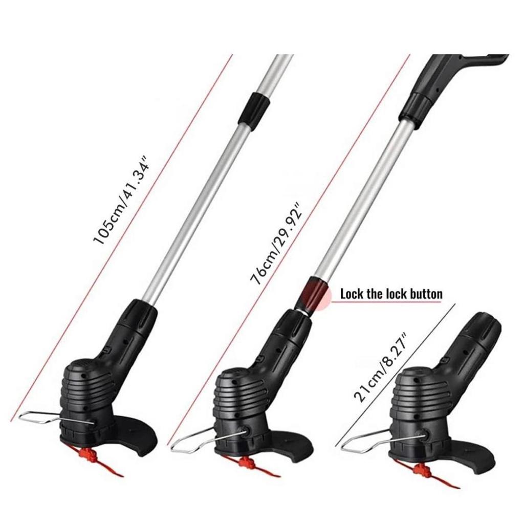 Мини-электрическая газонокосилка Перезаряжаемая газонокосилка Ручная беспроводная газонокосилка