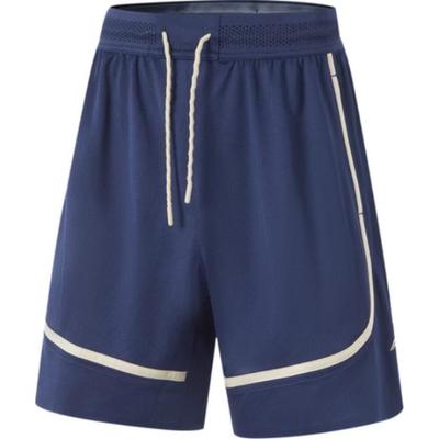 Li Ning Sports Basketball Series Competition Knitted Shorts Men Shorts Deep-Blue AAPU233-1