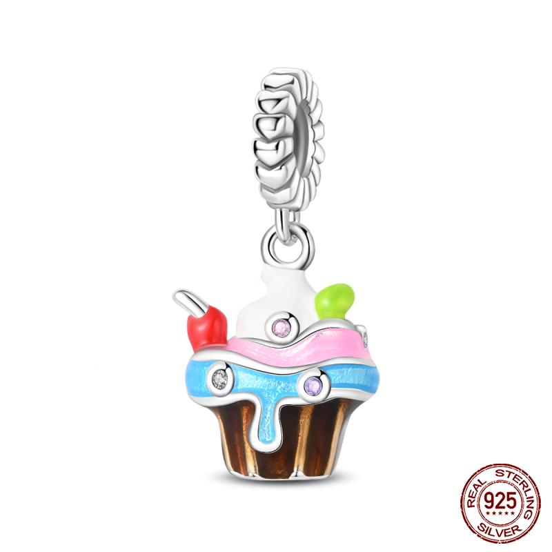 Copper Fashion Holiday Beach Watermelon Green Pear Charms Beads For 3Mm Bracelet Diy Fine Jewelry Gift Making