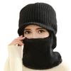 New sloppy hat, winter duck tongue knitted hat, wool hat, ear protection hat, exposed hat, peaked cap.