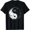Yin Yang Symbol Tao Taijitu Yoga Peace Love T-Shirt Chinese Yin-yang Bagua Tai Chi Clothing Tops  T Shirts for Men Camisetas