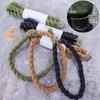 2Pcs Black Green Khaki Leggings Elastic Rope Polyester Riding Boot Rubber Band  Outdoor Hiking
