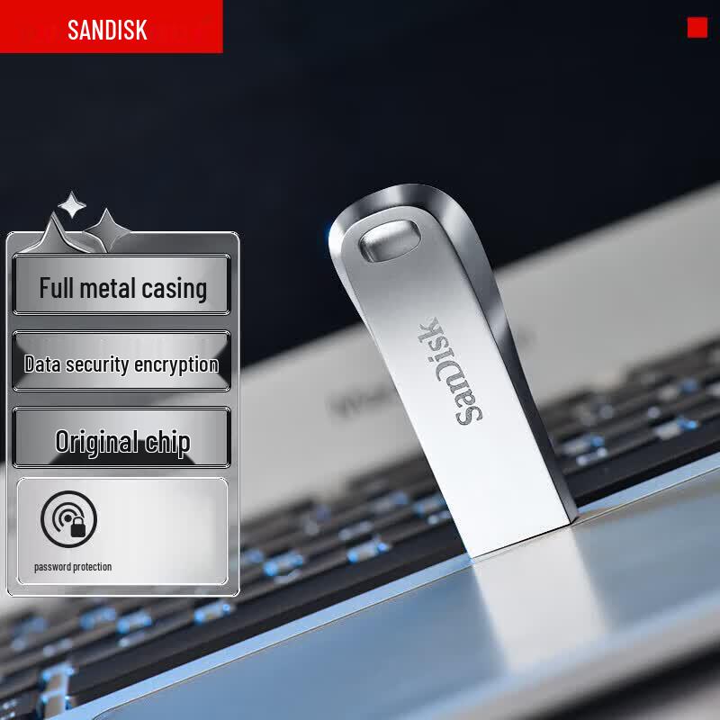 SanDisk CZ74 128 ГБ USB 3.2 Высокоскоростной флеш-накопитель