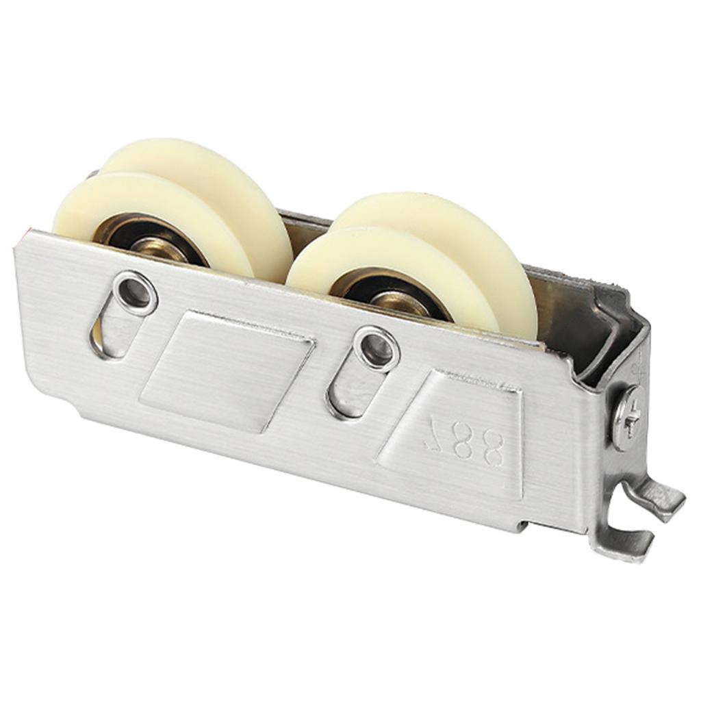 Обновления Ролики для окон Раздвижные оконные ролики Стальные/нейлоновые Направляющие ролики для окон Простая установка для раздвижных дверей