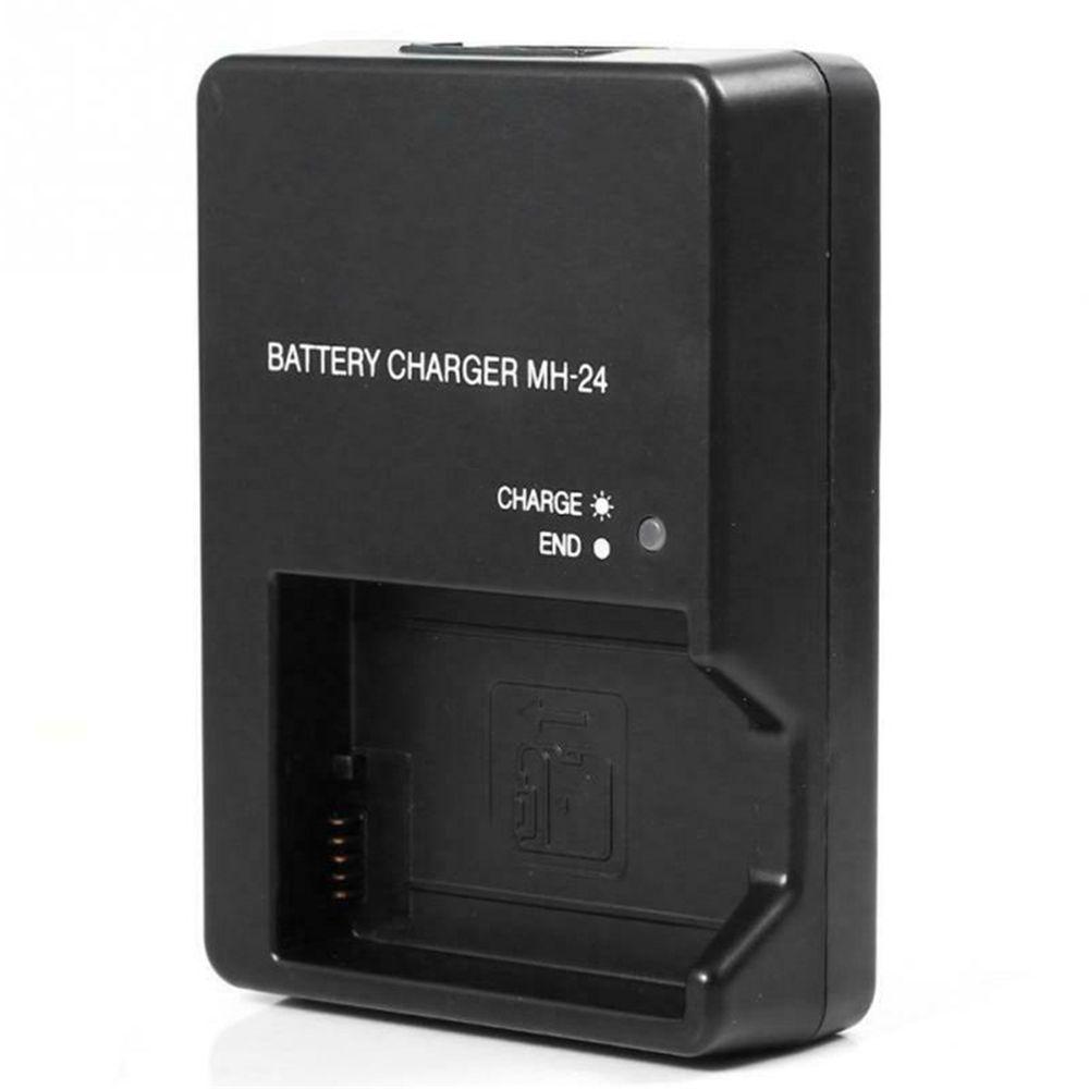 Stable Rechargeable LED Indicator Power Adapter Camera Battery Charger MH-24 Charging Dock