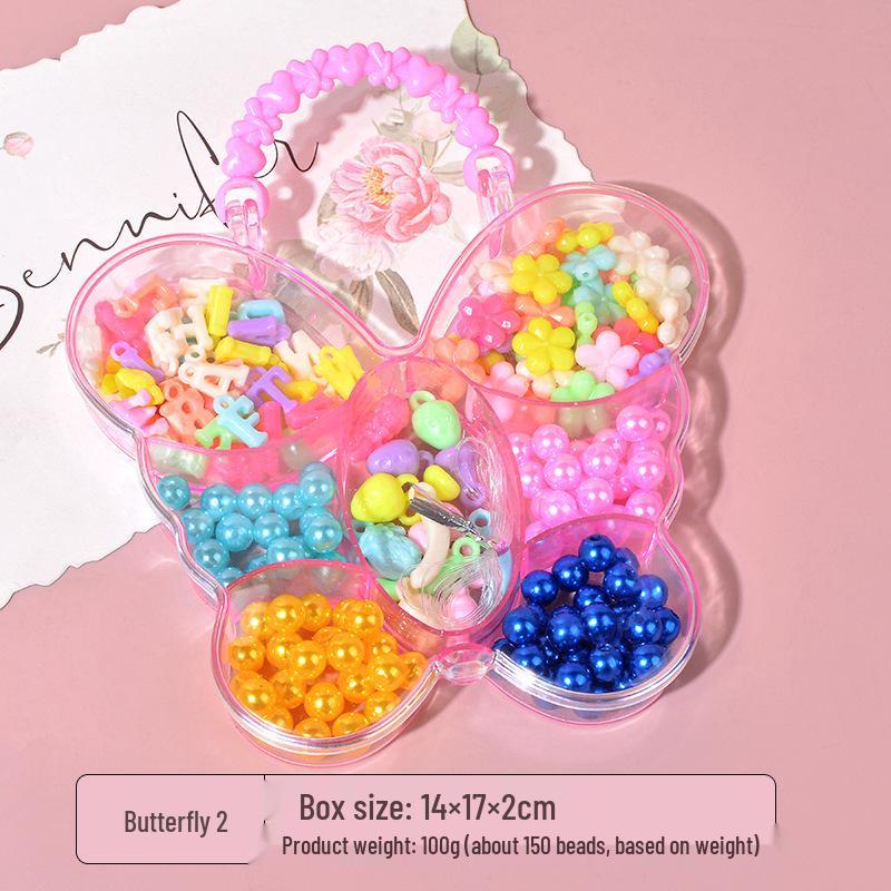 Игрушки из бисера ручной работы: Набор для изготовления украшений для девочек «Сделай сам» с креативными браслетами и ожерельями-пазлами